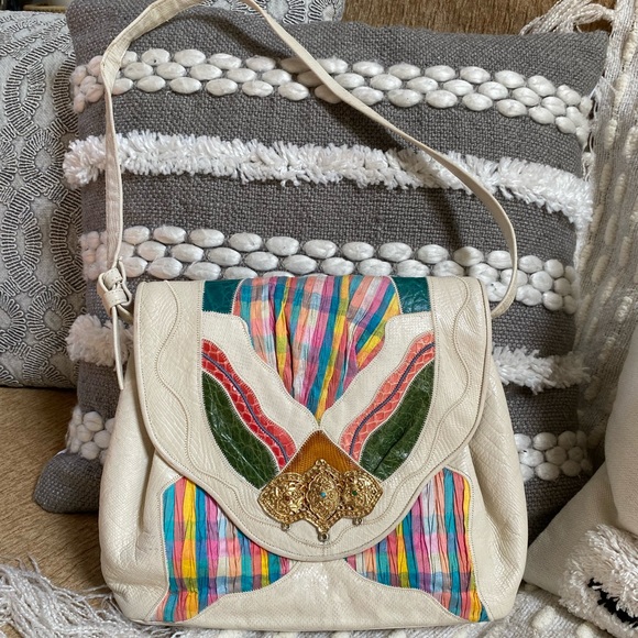 Vintage 1980s Sharif shoulder bag